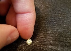 Natural Fancy Yellow Loose Diamond